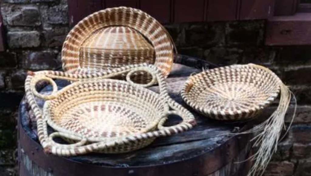 woven baskets