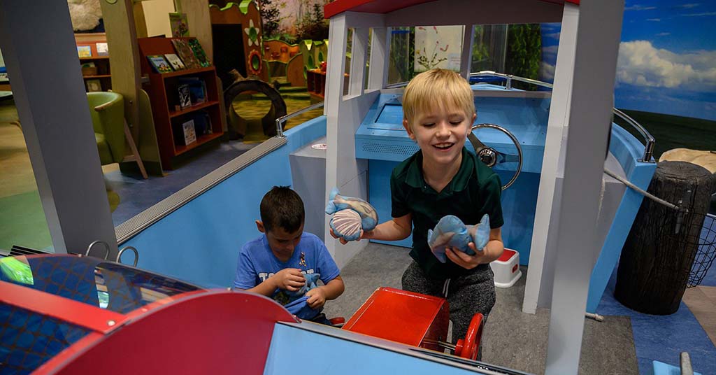 kids at discovery zone