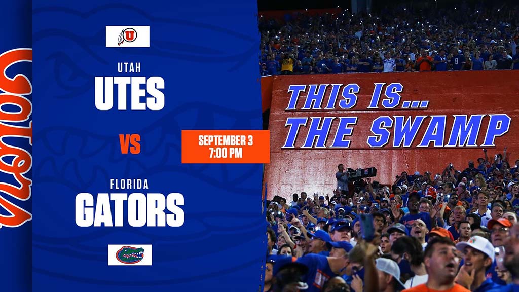 gators football vs utah