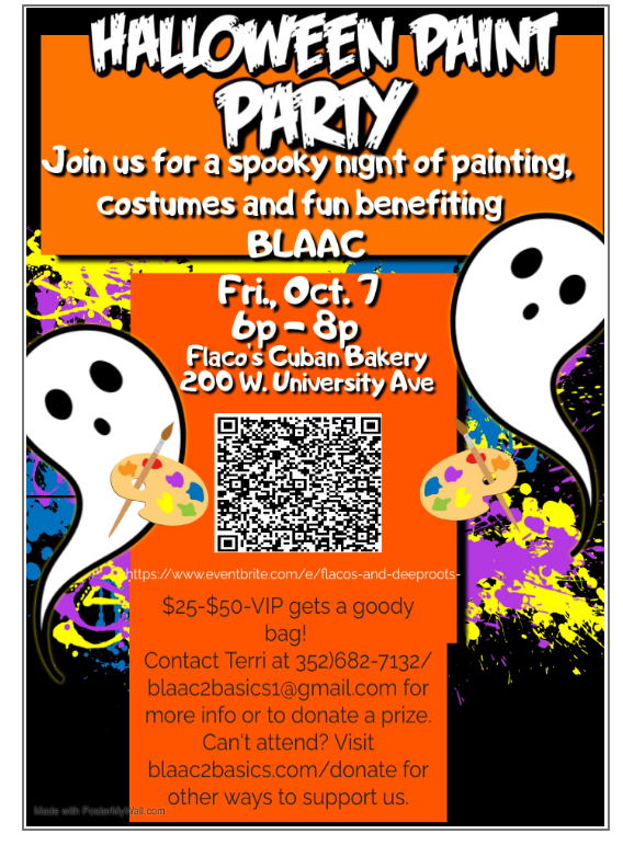 paint party invitation