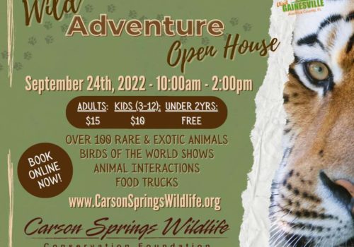 carson springs wildlife open house