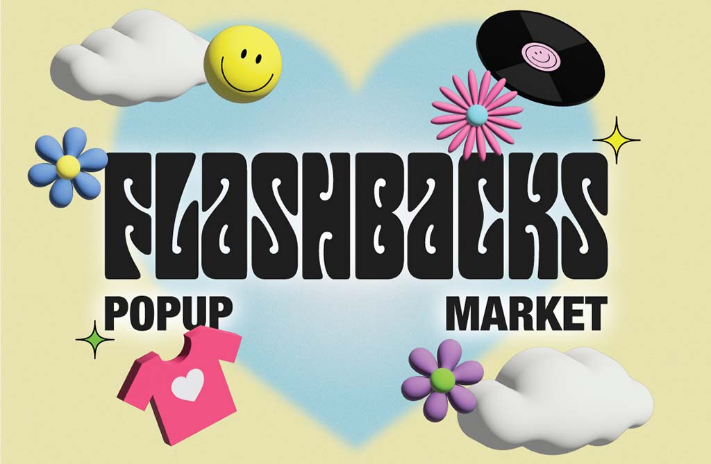 flashbacks pop up market
