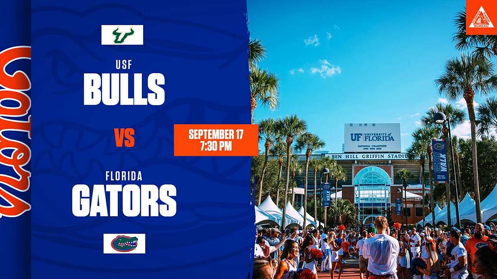 gators football usf