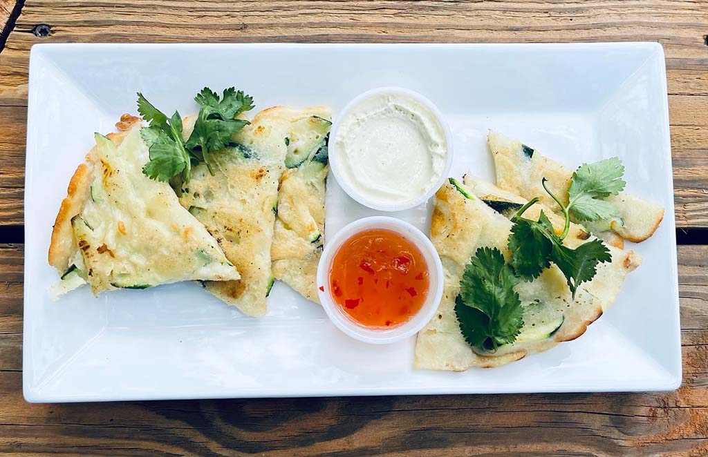 plate of vegan food