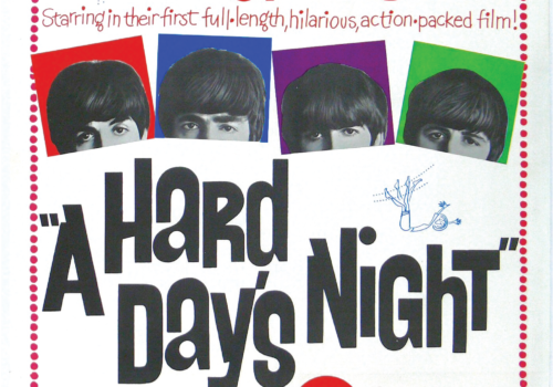 a hard days night poster