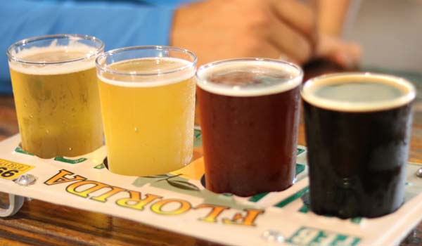 first magnitude brewing company craft beer flight