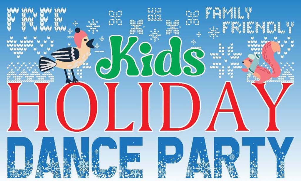 kids holiday dance party