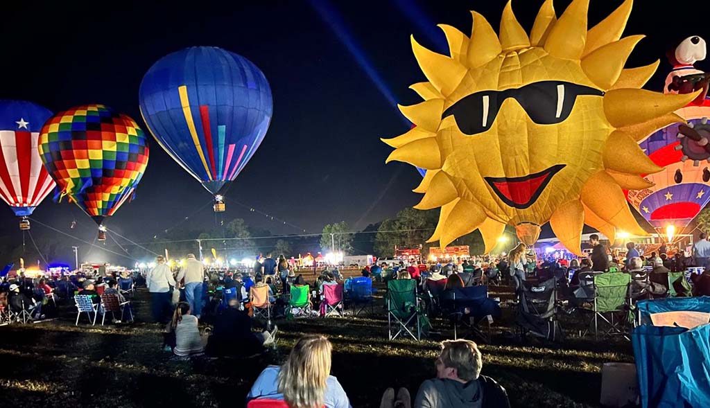 hot air balloon festival
