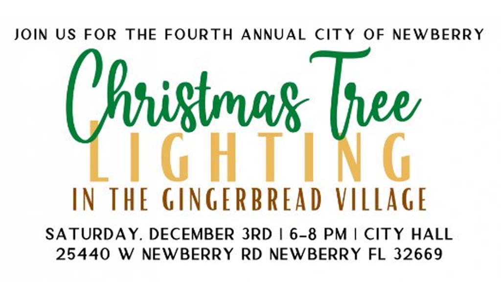 newberry christmas tree lighting