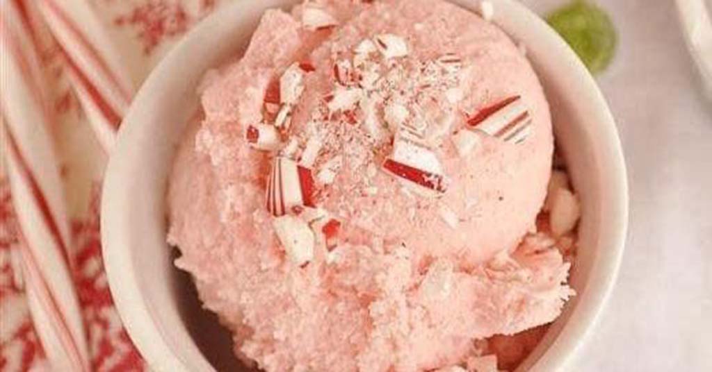 candy cane ice cream