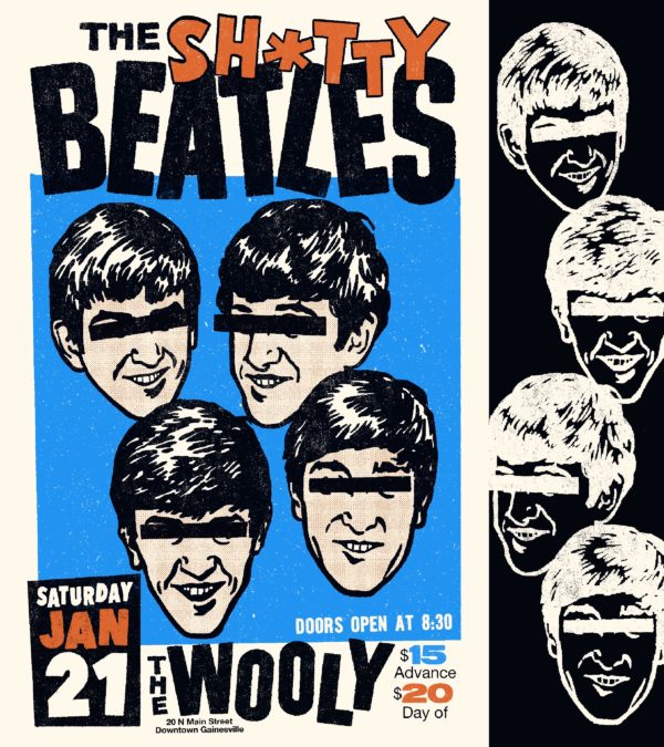 the shoddy beatles poster