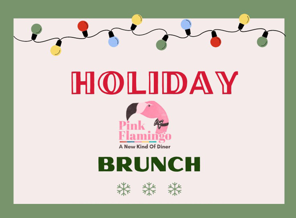 pink flamingo brunch