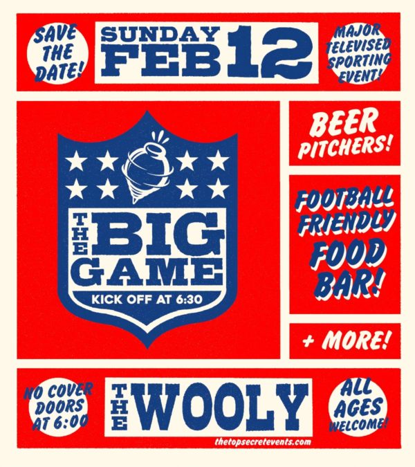 the big game at the wooly