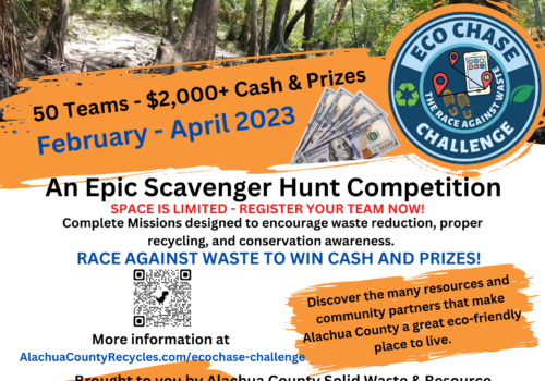 eco challenge scavenger hunt competition details