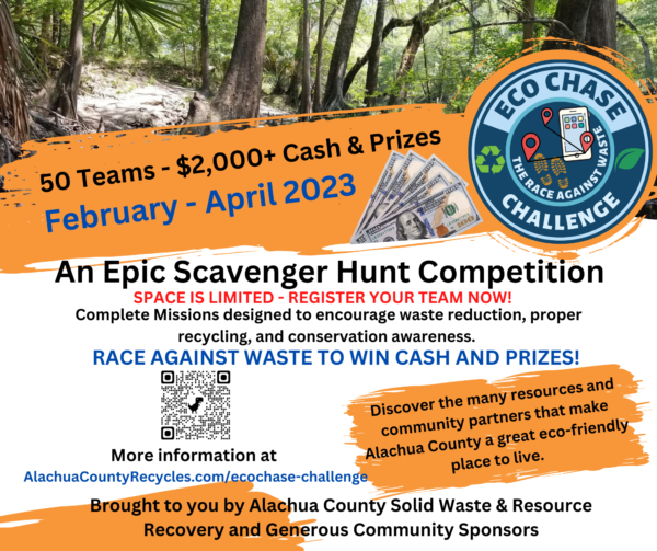eco challenge scavenger hunt competition details
