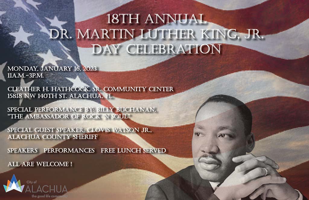18th annual dr martin luther king jr day celebration
