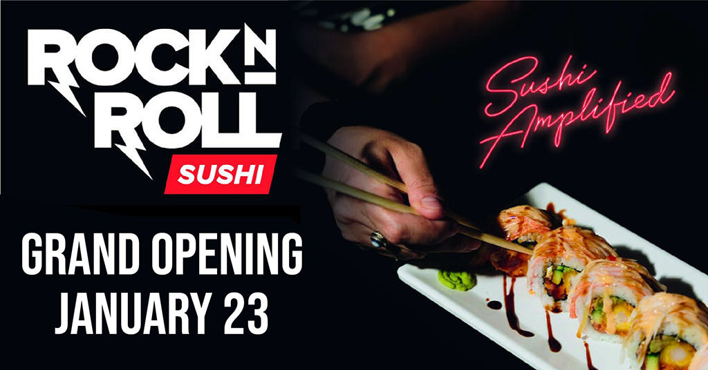 rock n roll sushi grand opening