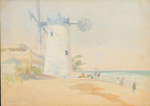 Daniel Shepard, Miami Windmill At Smith’s Casino, n.d., The Florida Art Collection, Gift of Samuel H. and Roberta T. Vickers