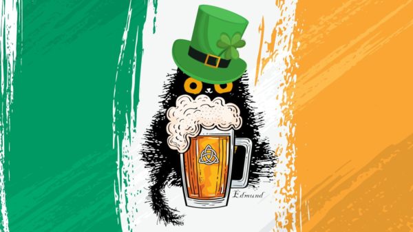 blackadder st patricks day logo