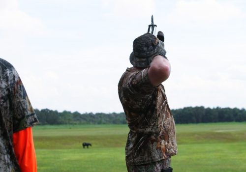 archer taking aim