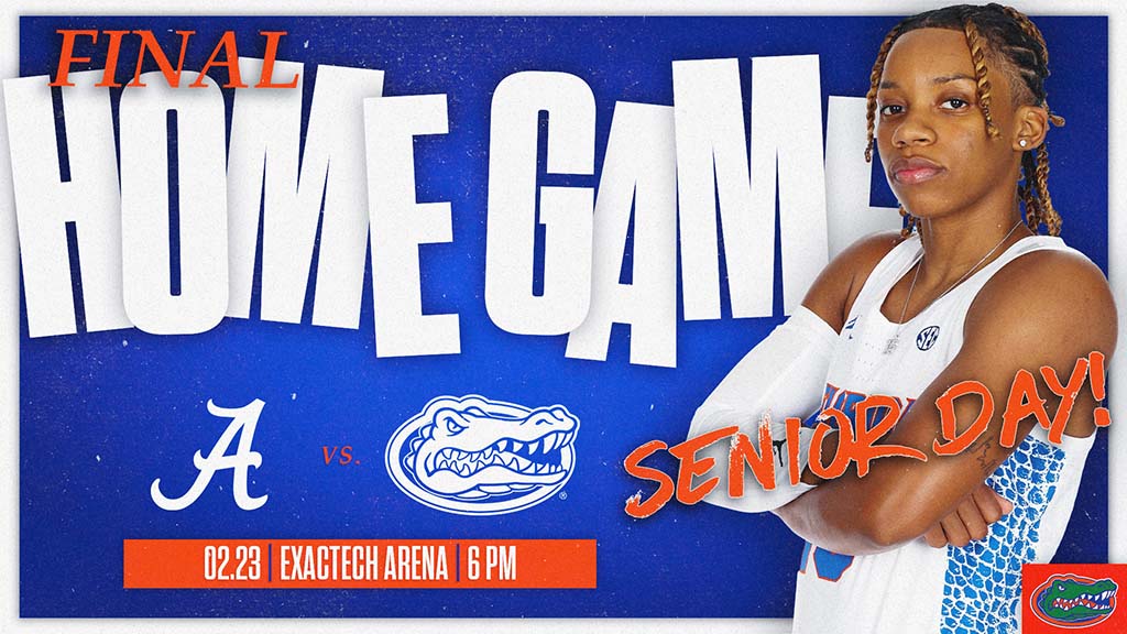 gators womens basketball final home game