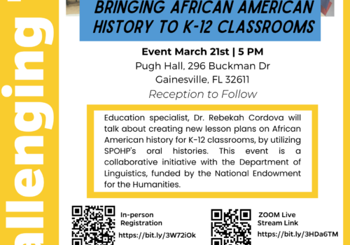 Bringing African American History to K-12 Classrooms