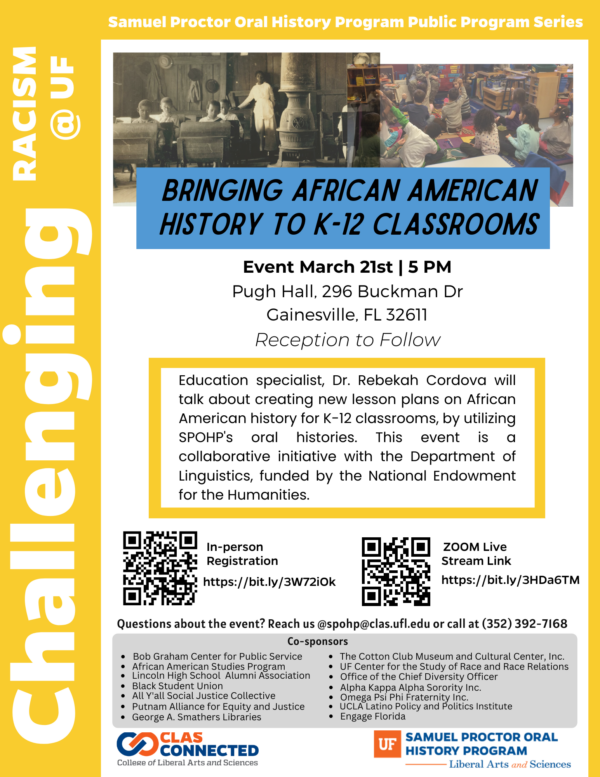 Bringing African American History to K-12 Classrooms