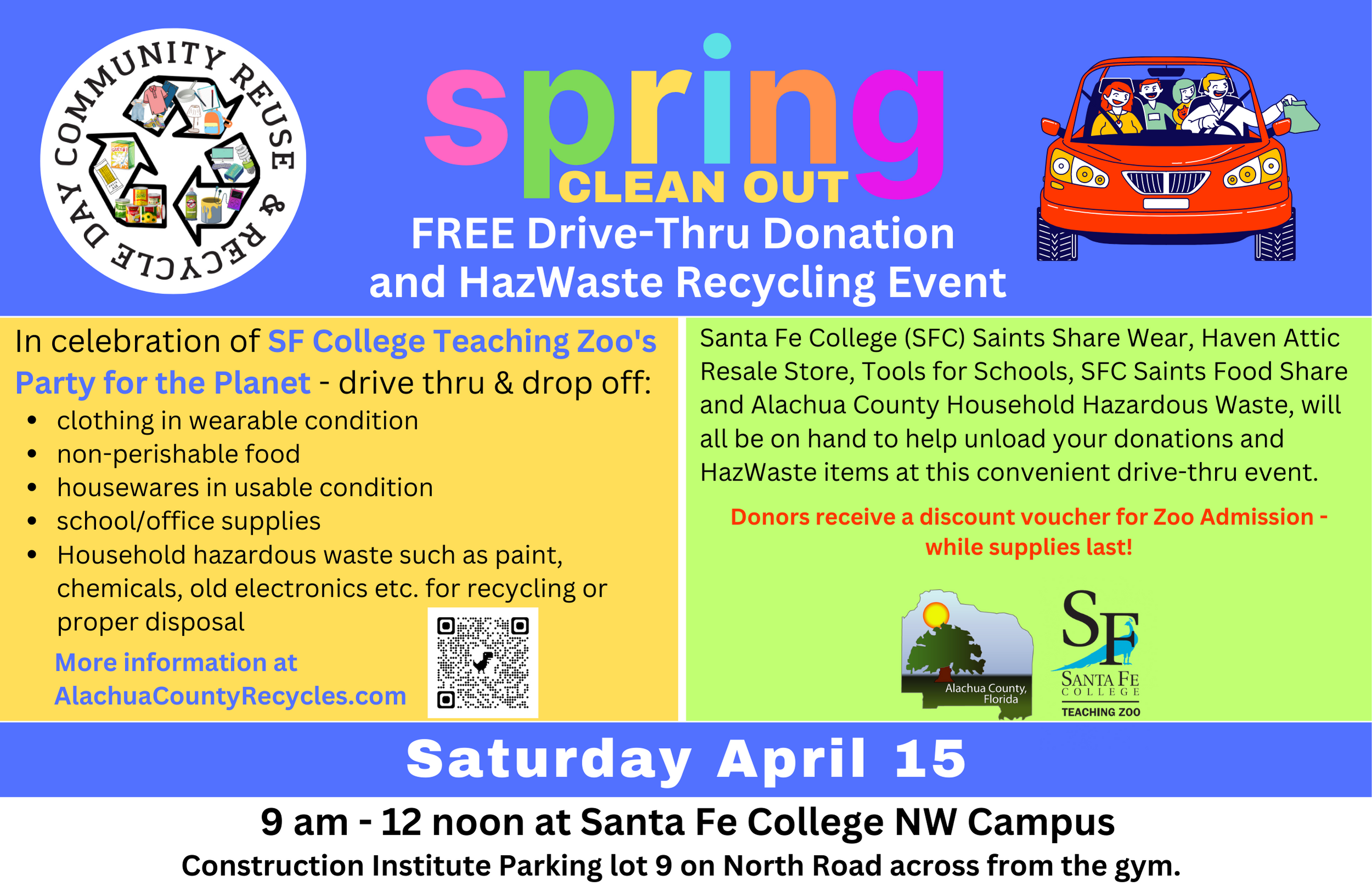 Community Reuse & Recycle Day - Events in Gainesville and What's Good in  Alachua County, FL