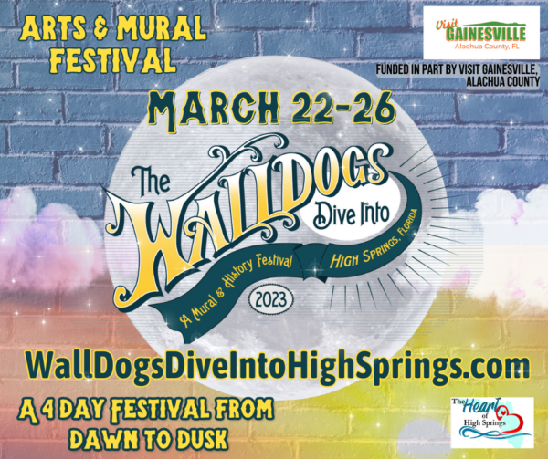WallDogs Dive Into High Springs - Arts & Mural Festival