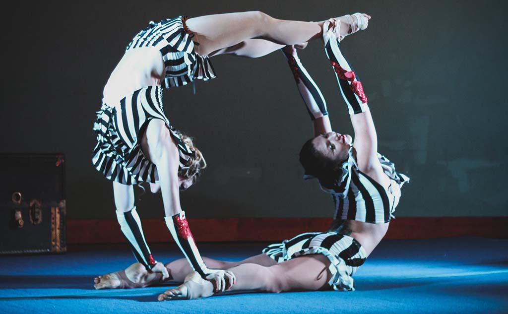 acrobatic performers