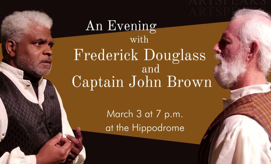an evening with frederick douglass and captain john brown