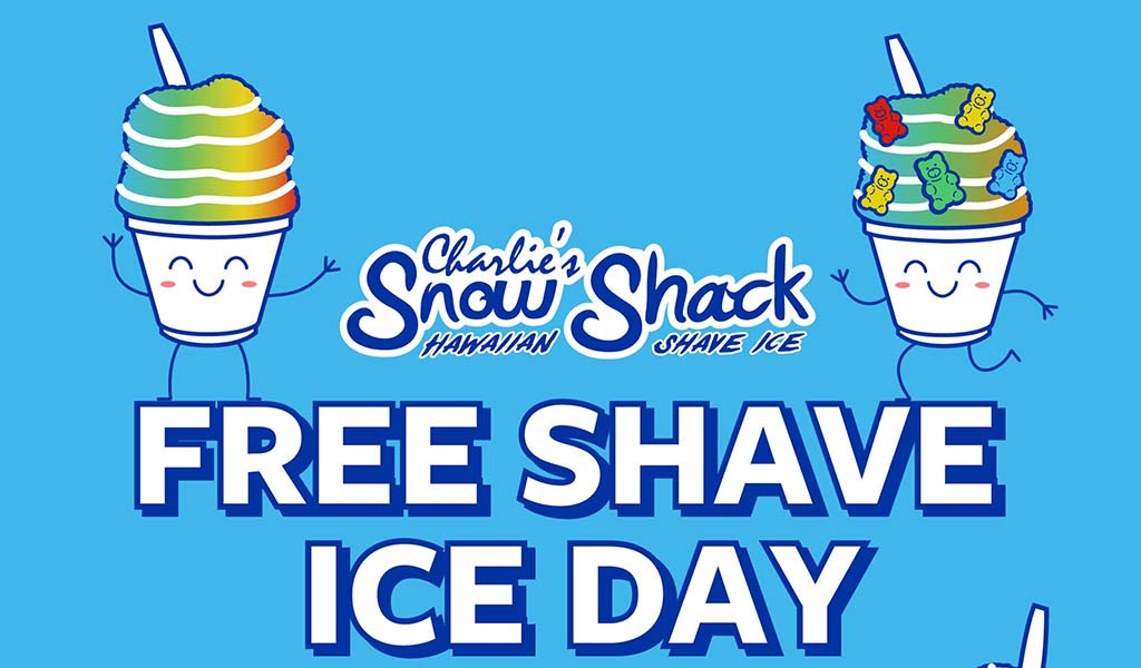 free shave ice day