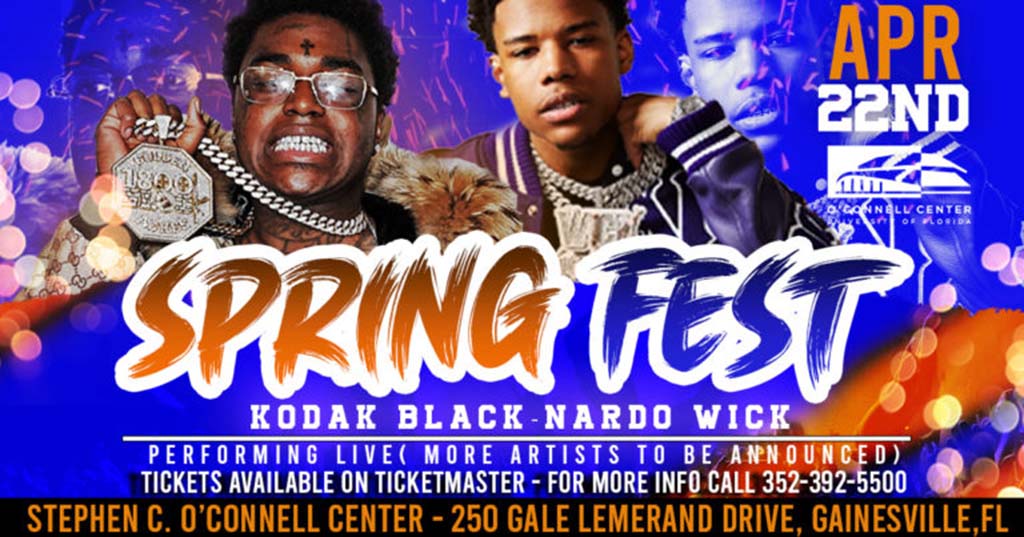 spring fest with kodak black