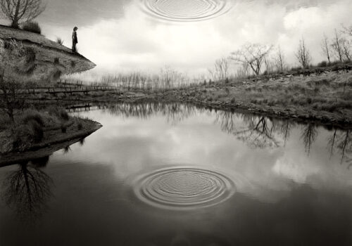 Image credit: Jerry Uelsmann, "The Edge of Silence," 2007, Gift of Jerry N. Uelsmann and Maggie Taylor