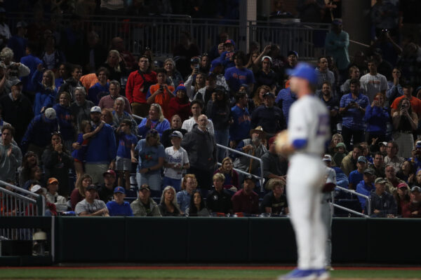 Fans take in a Florida Baseball Game