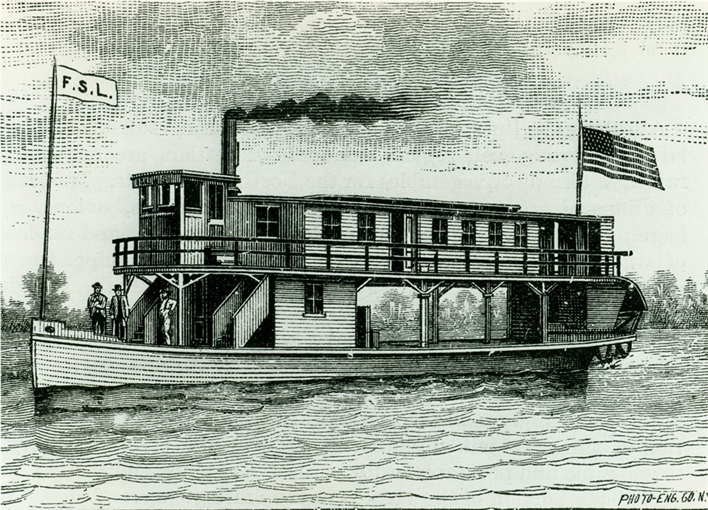 FS Lewis steamboat illustration