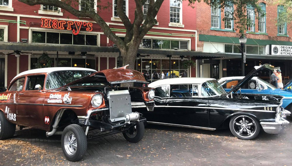 car show in downtown gainesville
