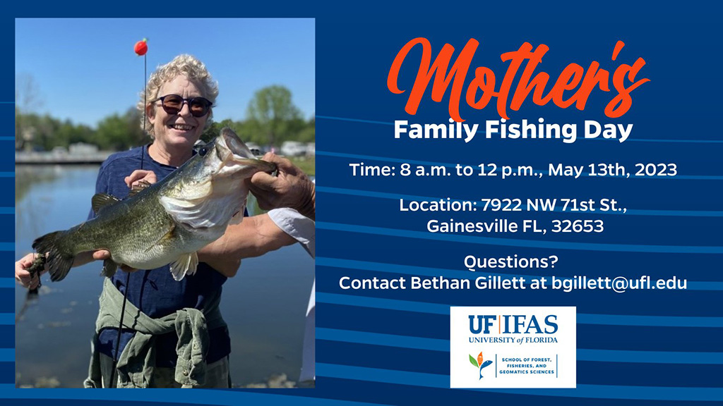 mother family fishing day