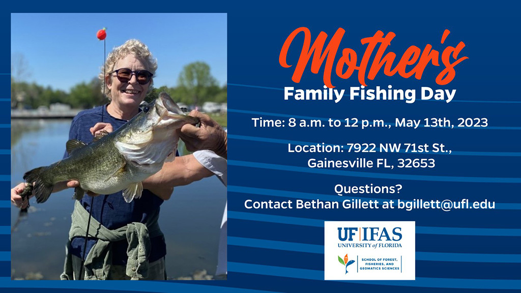 mother family fishing day