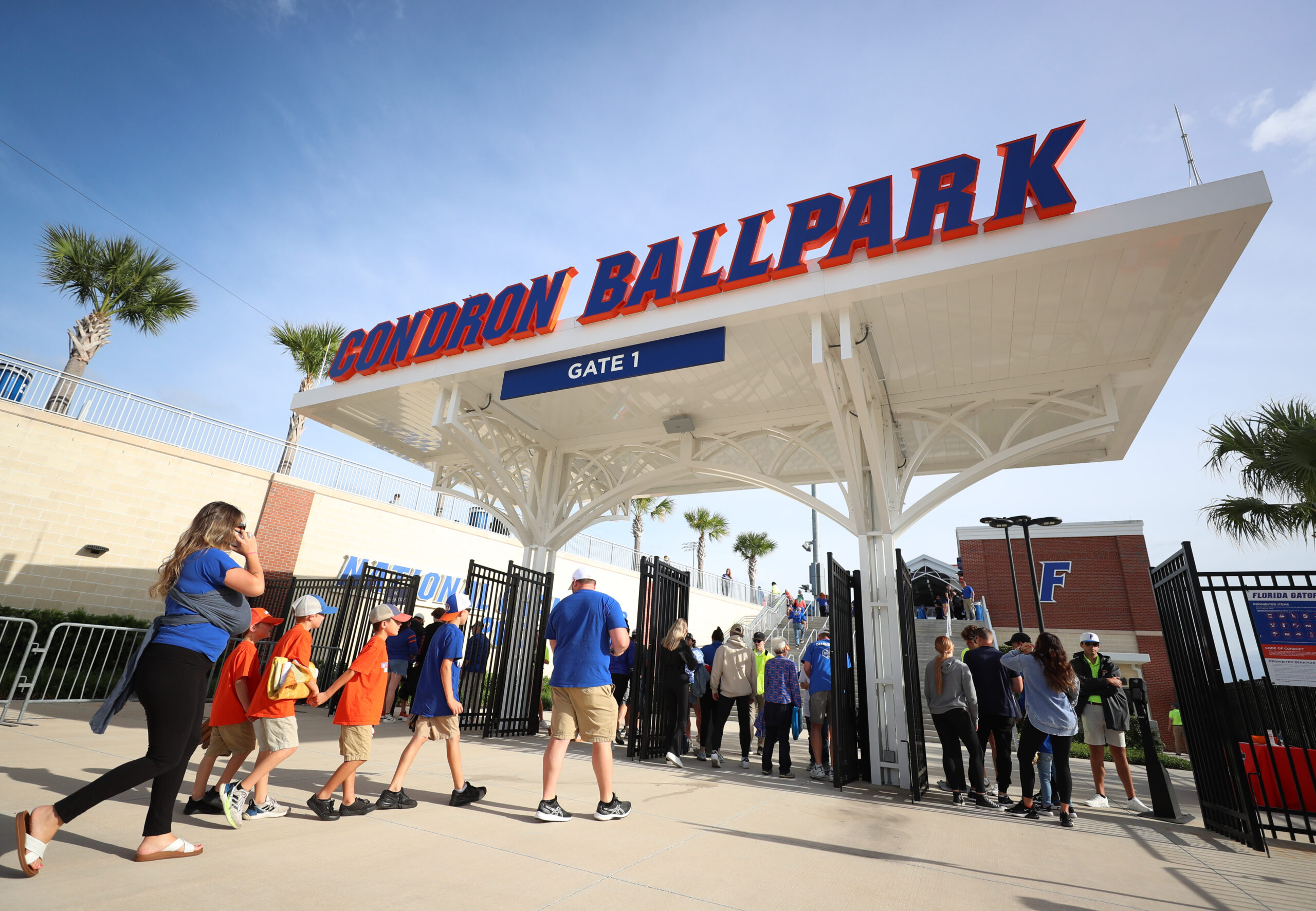 ballpark entrance