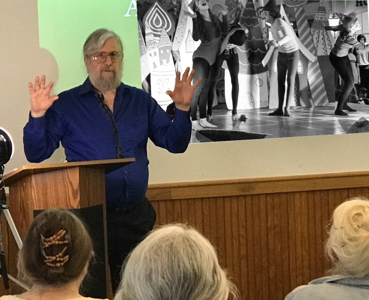 author speaking