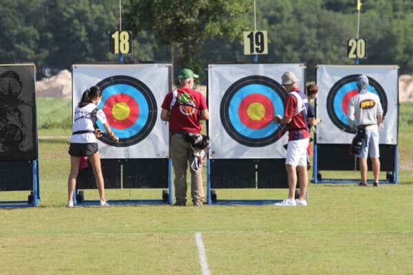 archers at targets