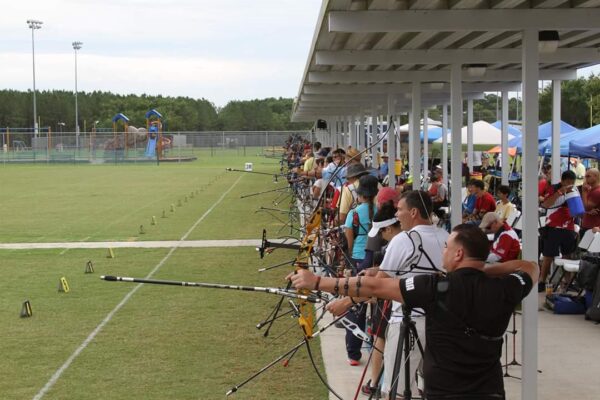 archers taking aim