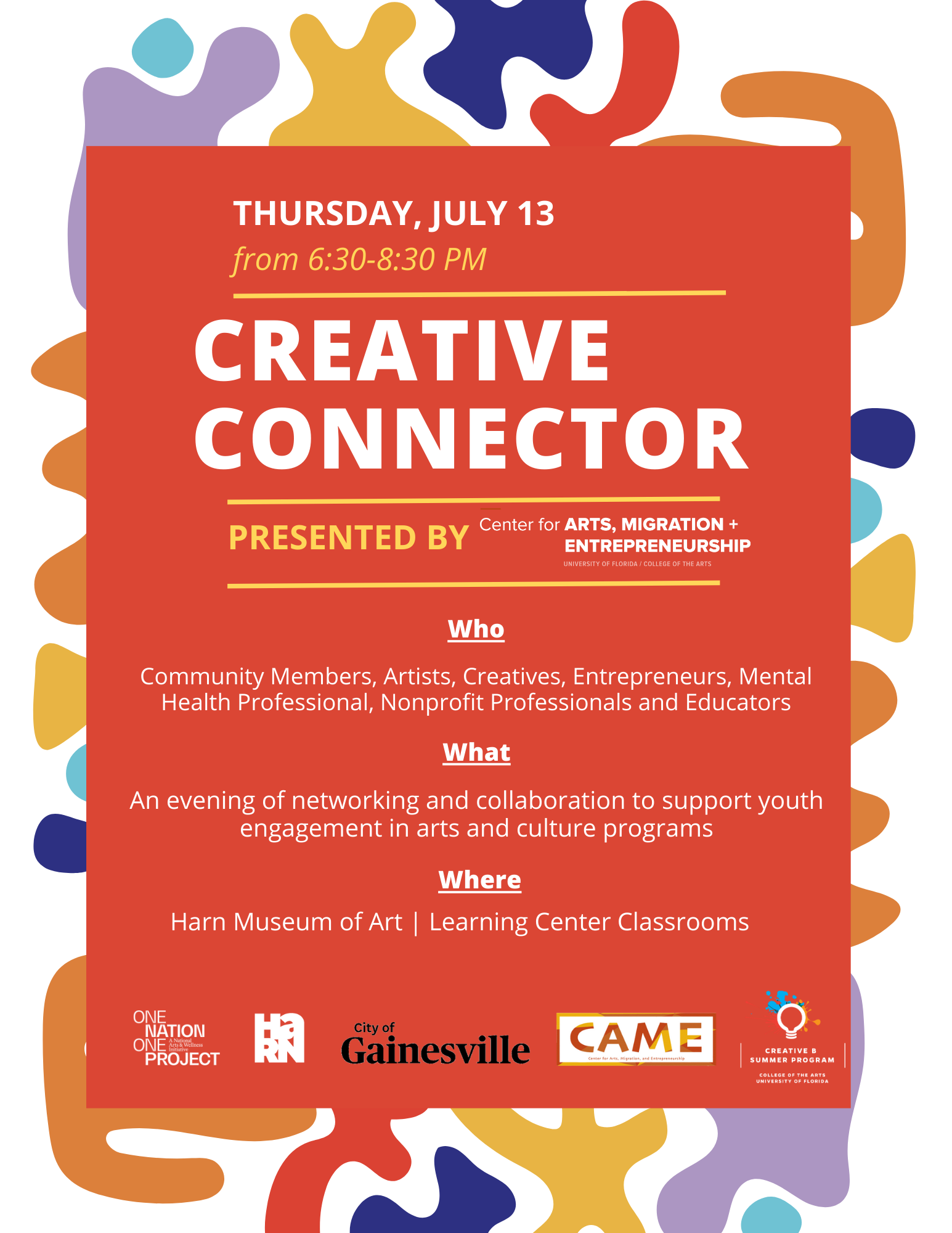 Creative Connector Flyer