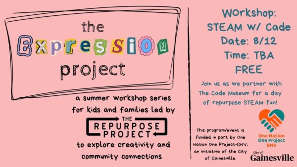 repurpose project summer workshop series with cade museum