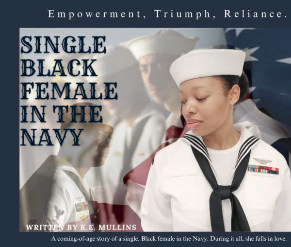 single black female in the navy flyer