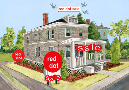 red dot sale at artisans guild gallery