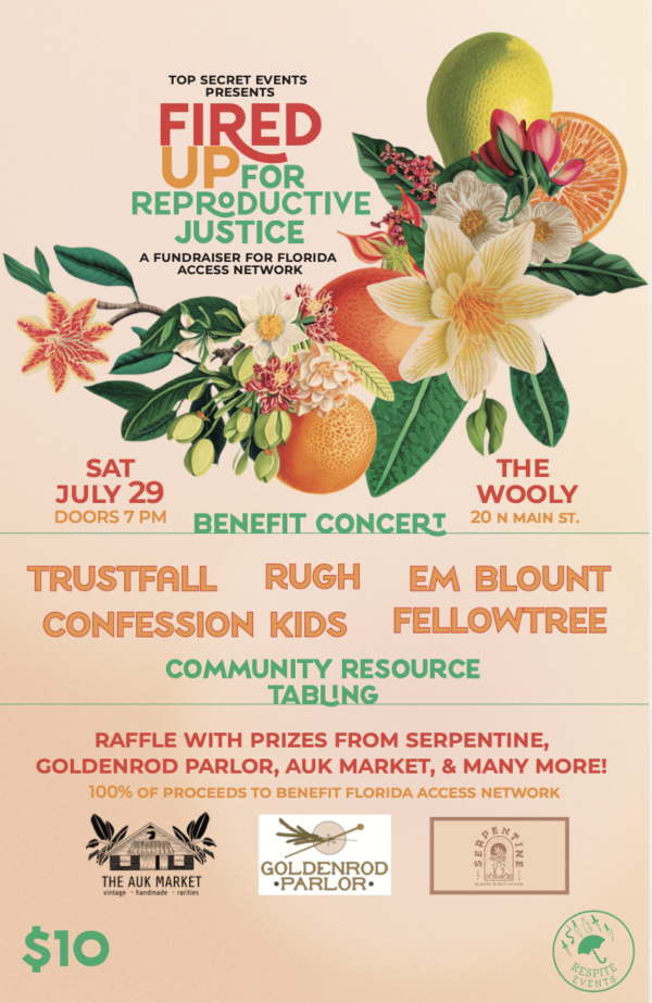 Fired Up for Reproductive Justice Poster