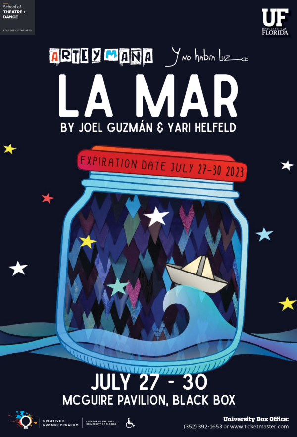 paper boat on a wave in a glass jar