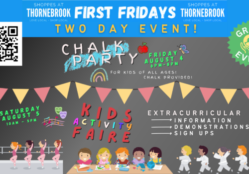 chalk party at thornebrook